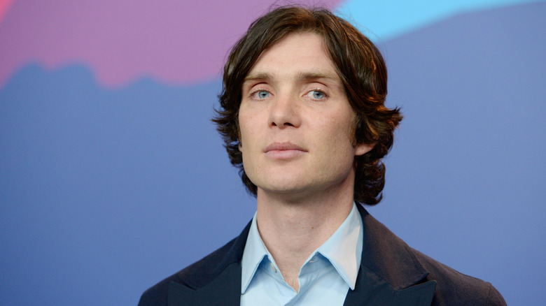 Cillian Murphy blue eyed stare