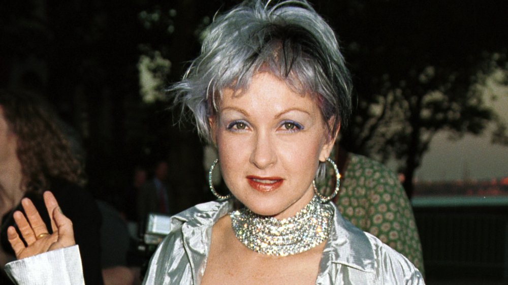 The Evolution of Cyndi Lauper's Blue Hair - wide 2