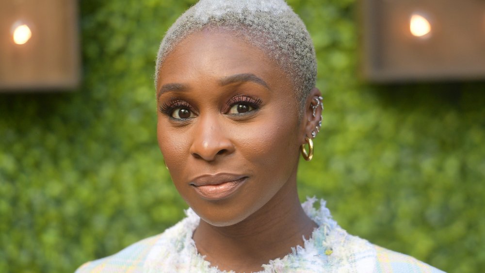 Cynthia Erivo posing