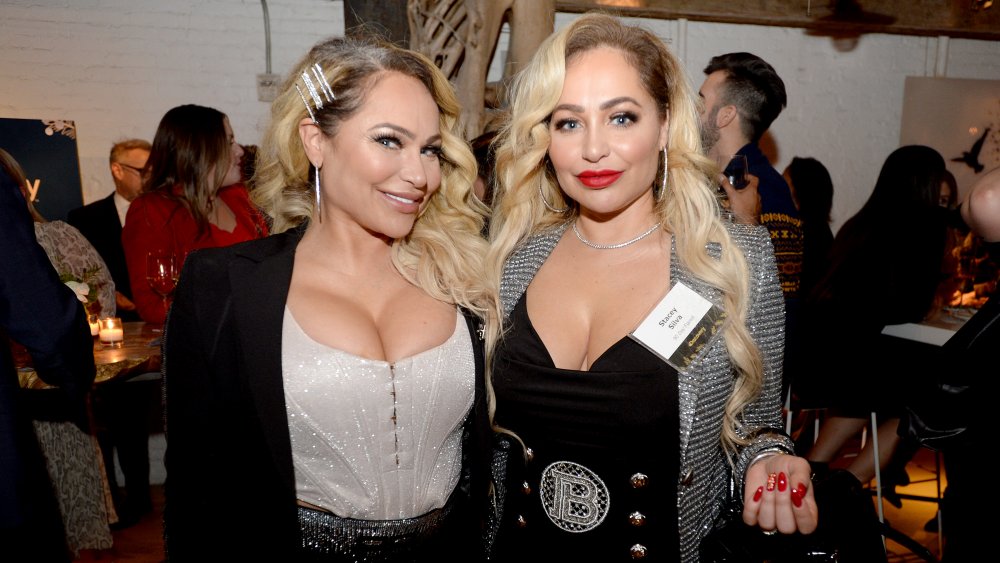 Darcey and Stacey Silva at a party in 2019