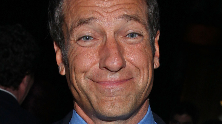 Mike Rowe smirking