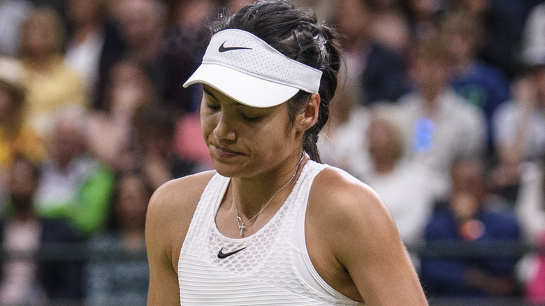 Emma Raducanu at Wimbledon