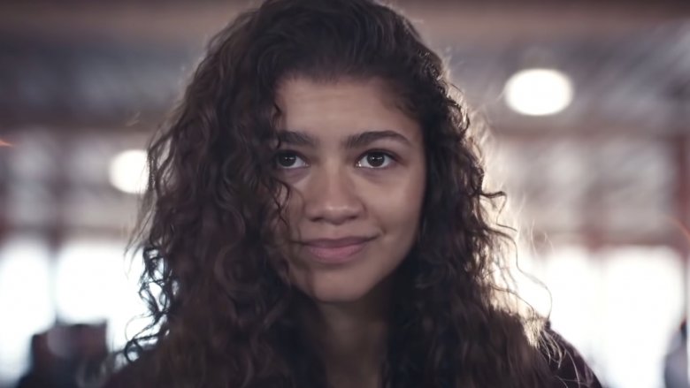 Zendaya as Rue in Euphoria