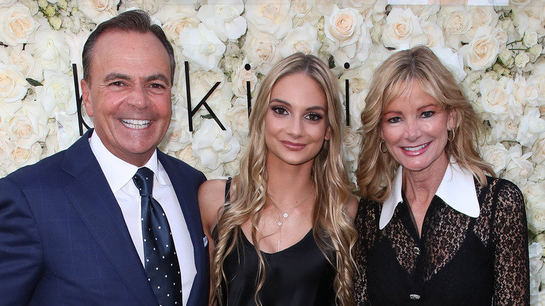 Gigi Caruso with her parents