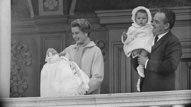 Grace Kelly and family