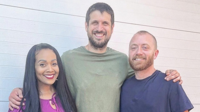 Evan Thomas, Keith Bynum, & Shea Hicks-Whitfield smiling 