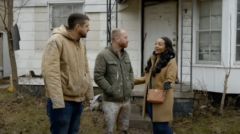 Keith Bynum, Evan Thomas, & Shea Hicks-Whitfield on site