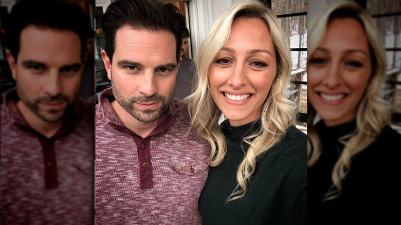 Scott McGillivray and Debra Salmoni posing in a selfie