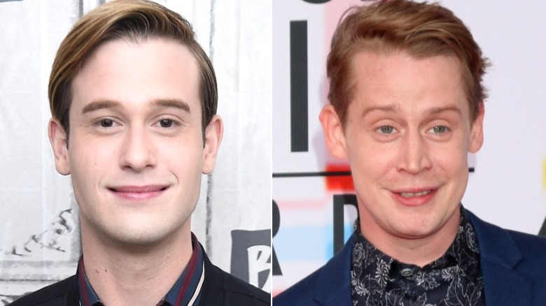 Split image of Tyler Henry and Macaulay Culkin
