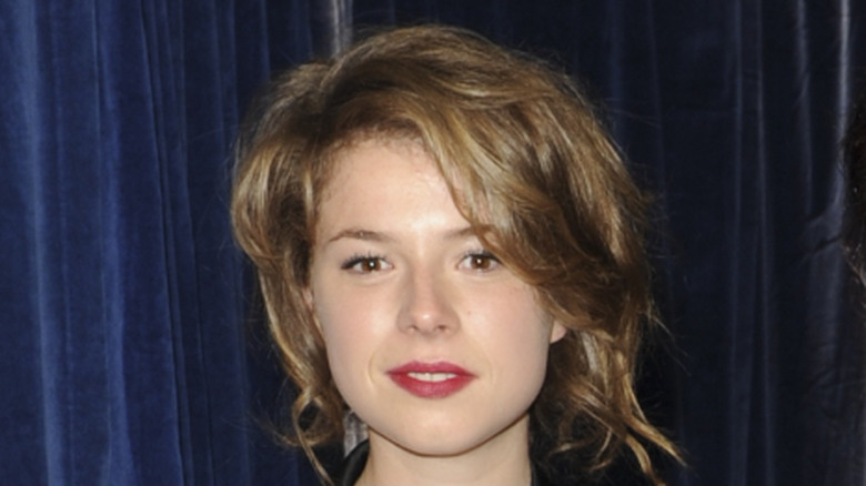 A young Jessie Buckley smiling