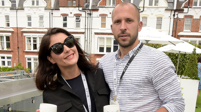 Jessie Ware and her husband Sam Burrows