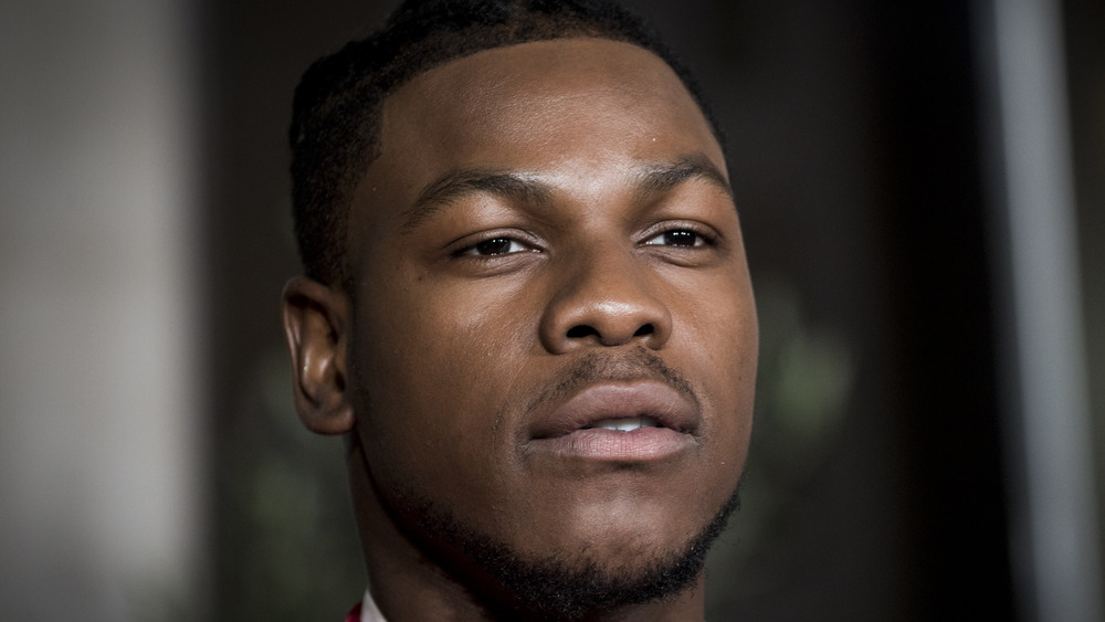 John Boyega posing