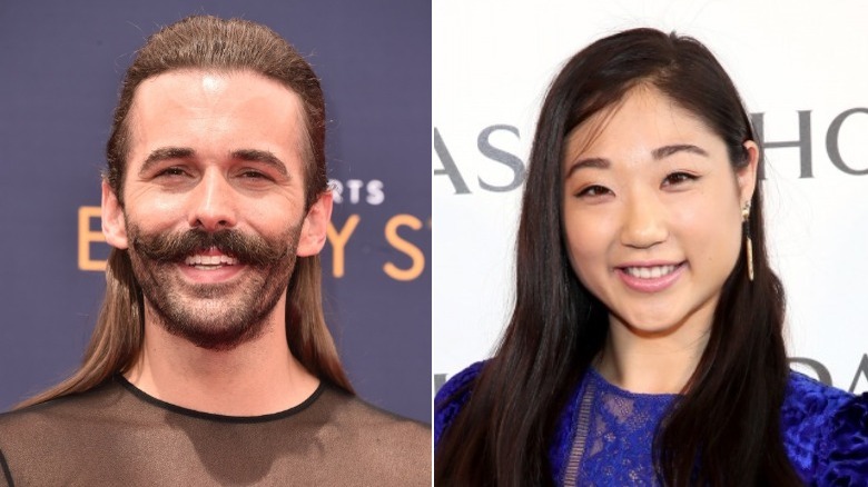 Jonathan Van Ness and Mirai Nigasu
