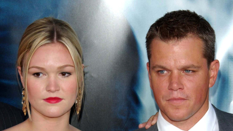Julia Stiles and Matt Damon