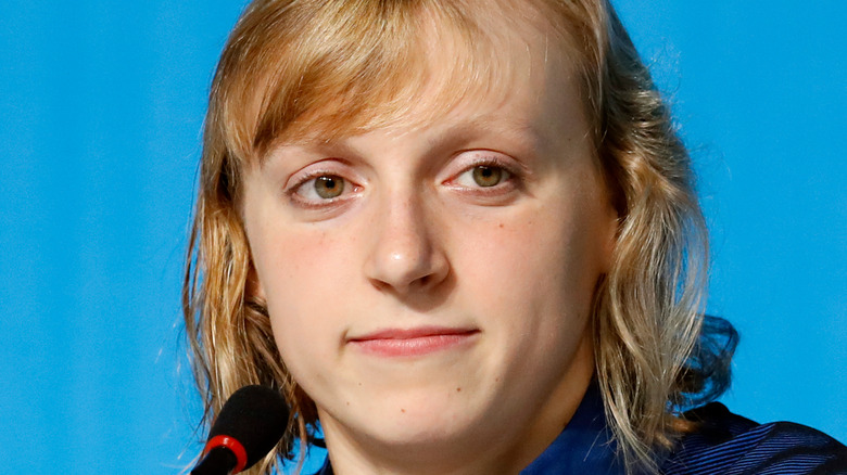 Katie Ledecky speaking