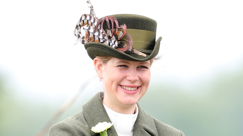 Lady Louise Mountbatten-Windsor smiling