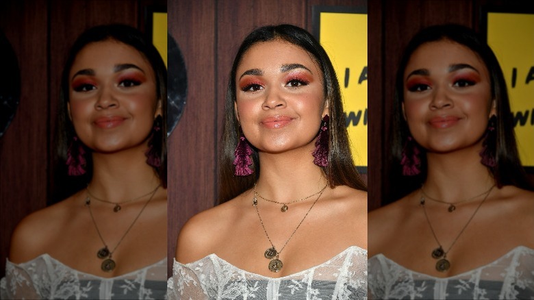 Madison Bailey smiling
