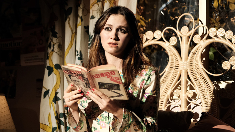 Maude Apatow acting in Euphoria