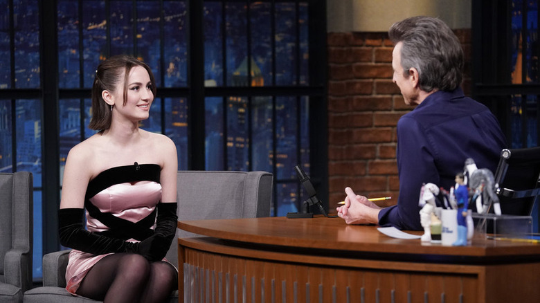 Maude Apatow speaking
