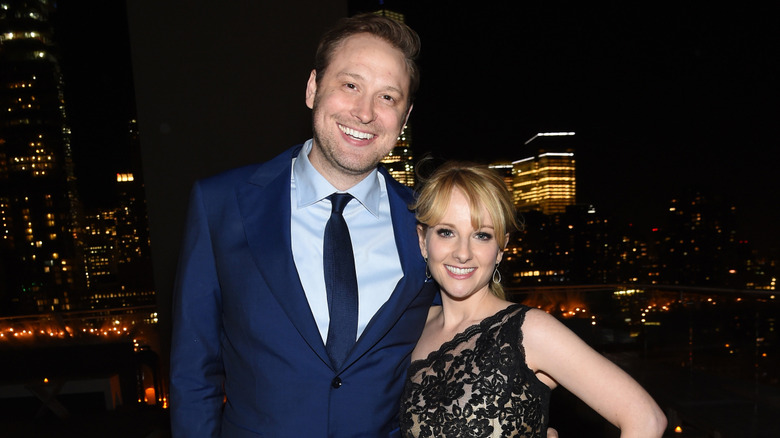 Winston Rauch and Melissa Rauch