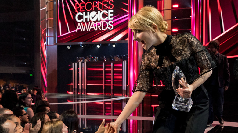 Melissa Rauch on stage
