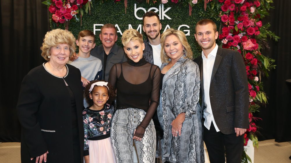 The Chrisley family at an event together