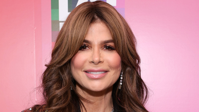 Paula Abdul smiling