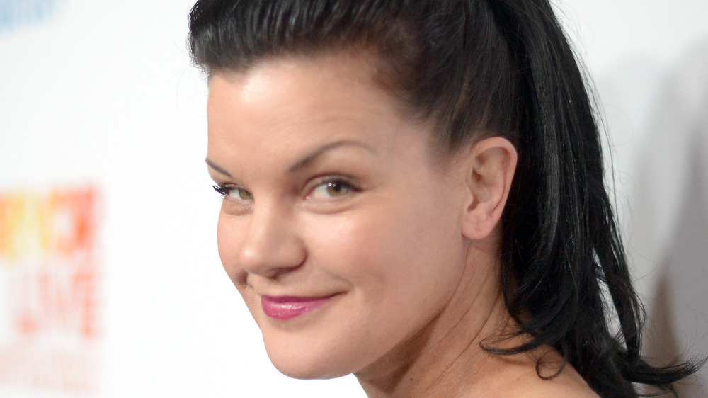 Pauley Perrette close-up