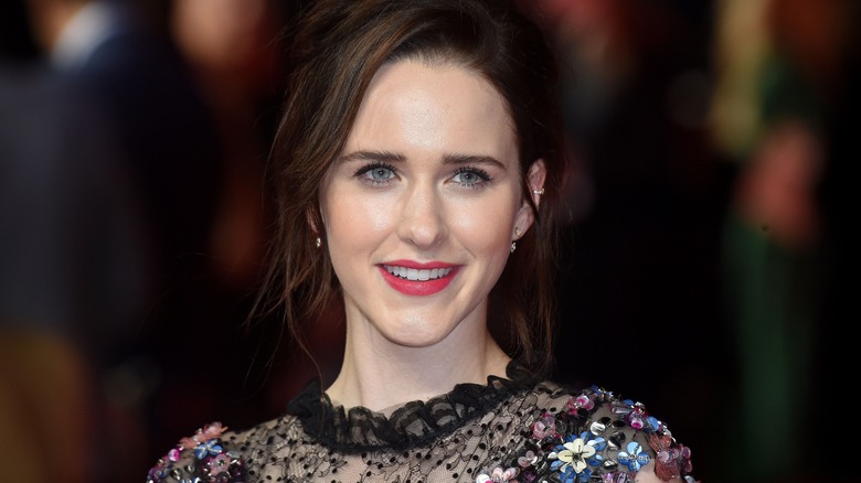 The Marvelous Mrs. Maisel star Rachel Brosnahan close-up