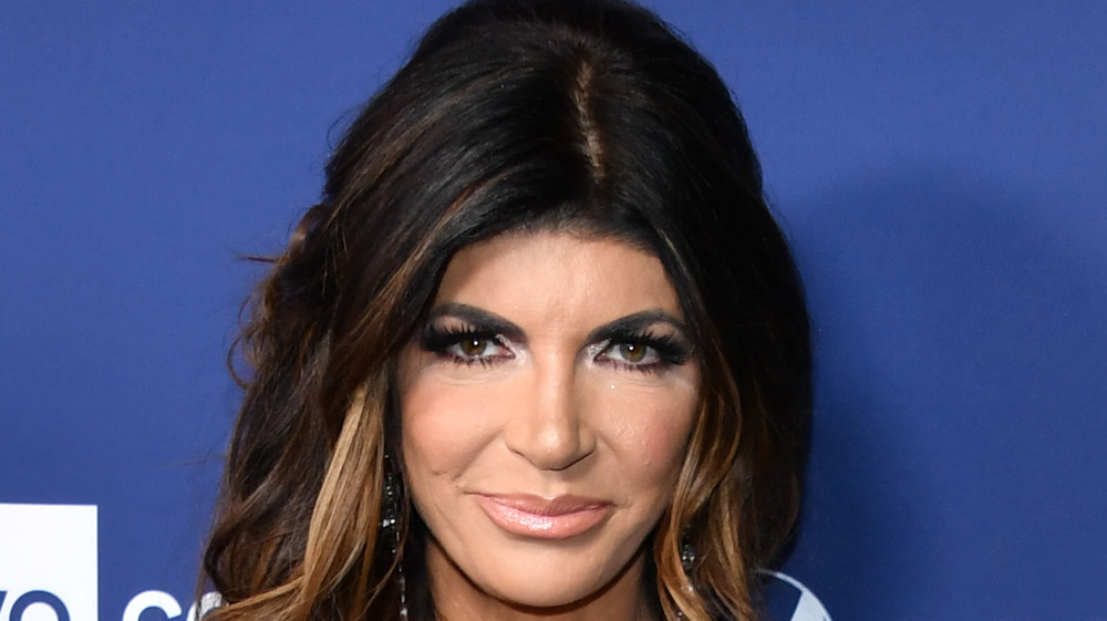 Teresa Giudice smiles on the red carpet