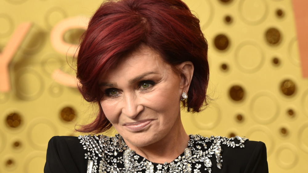 Sharon Osbourne posing