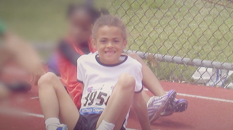 Sydney McLaughlin as a child