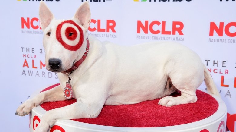 Bullseye, the official mascot of Target