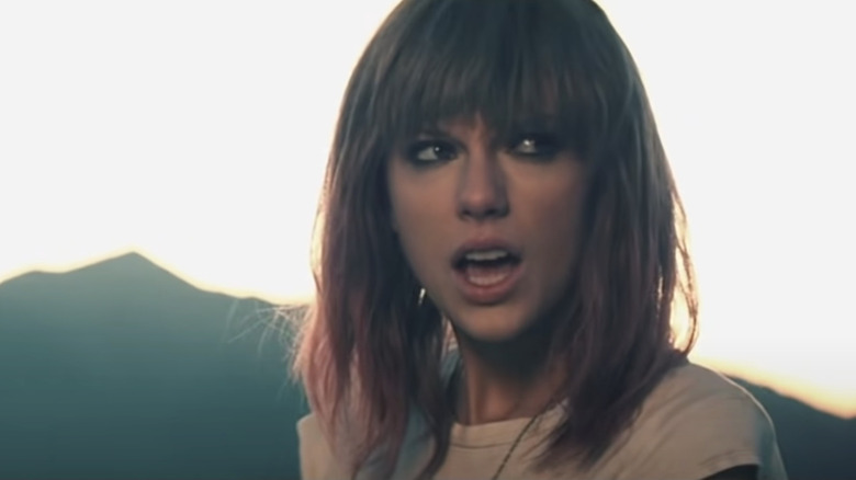 Taylor Swift in the "I Knew You Were Trouble" music video