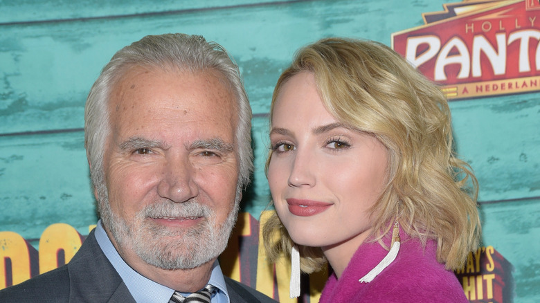 John McCook and daughter Molly McCook smiling together