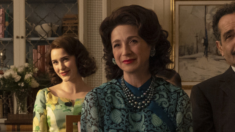 Rachel Brosnahan and Marin Hinkle