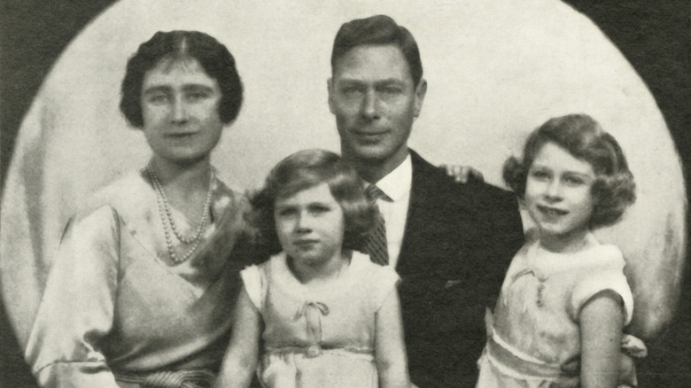 the Queen Mother and her family