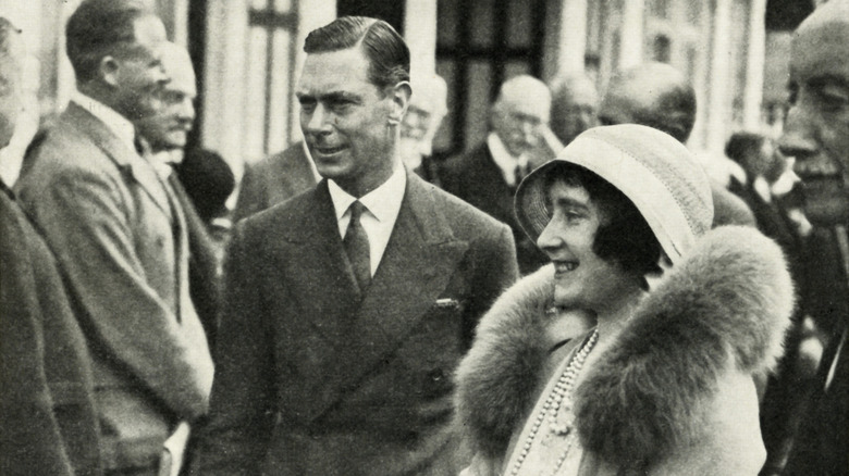 King George and the Queen Mother