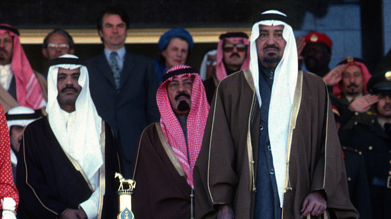 King Khalid and Saudi royal family