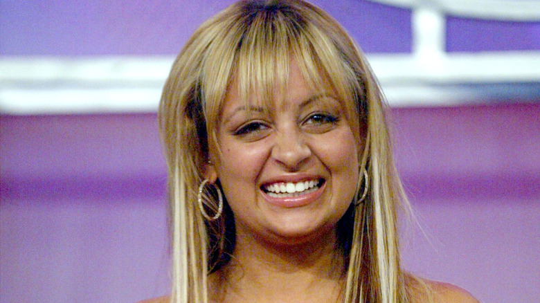 Nicole Richie from The Simple Life on the red carpet, smiling