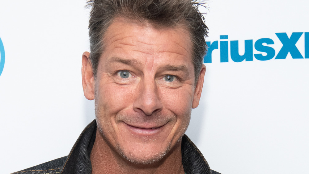 Ty Pennington at a SiriusXM event, close-up