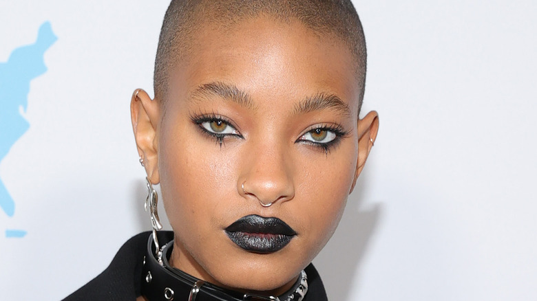 Willow Smith on the red carpet up close