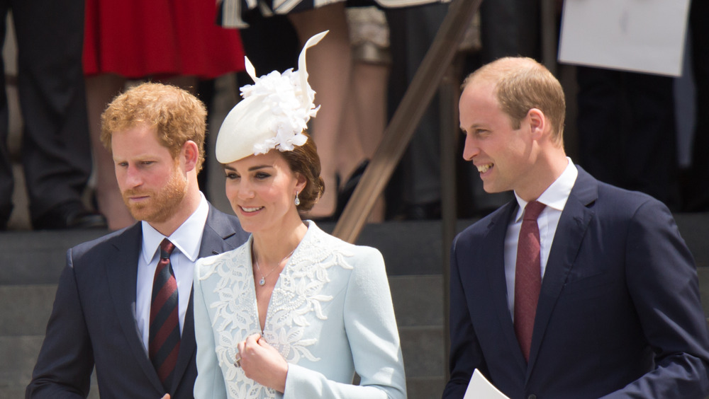 Prince Harry, Kate Middleton, and Prince William