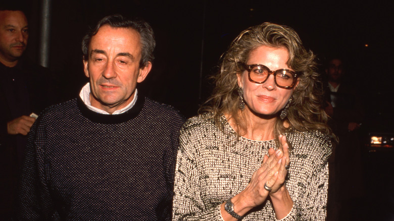 Louis Malle and Candice Bergen in the 1980s.