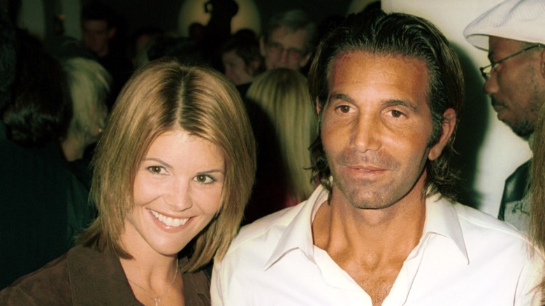 A younger Lori Loughlin and Mossimo Giannulli
