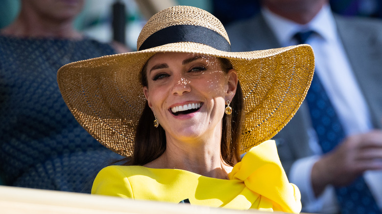 Kate Middleton at Wimbledon in 2022