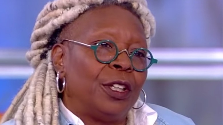 Whoopi Goldberg talking