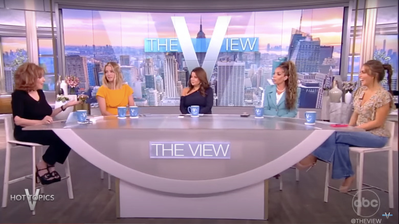 The View co-hosts during a show