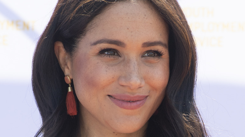 Meghan Markle smiling