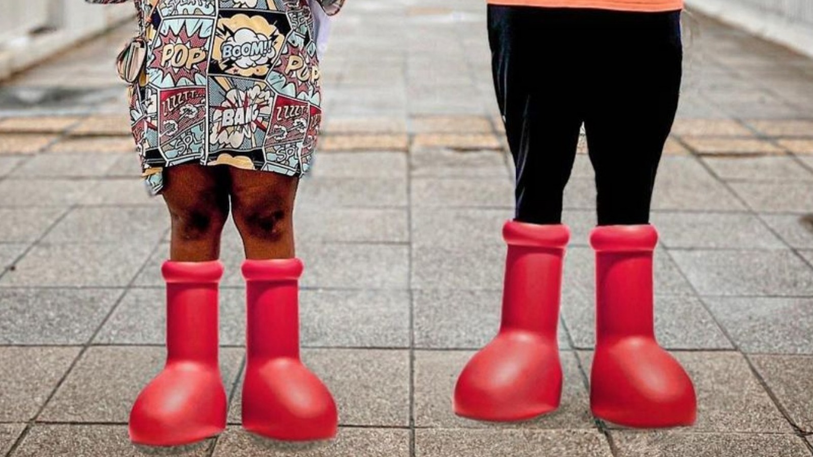 These Big Red Objects From MSCHF Claim to Be Boots - The New York Times